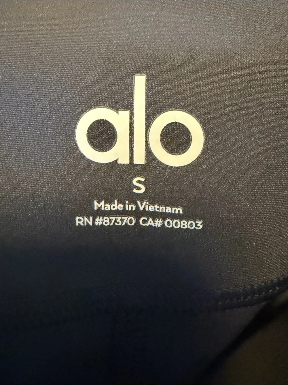 Alo Airbrush 7/8 Leggings in Black